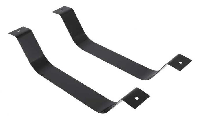 OER 1980-96 Ford Bronco, Rear Mount Gas Tank Lower Mounting Straps, Pair TR9057G