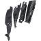 1964-66 Mustang, B-Pillar Panel Set, 4 Piece