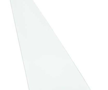 OER 1980-91 GM Truck Tempered Door Vent Glass - RH - 8" x 18" - 1 Hole, Clear VT81911C