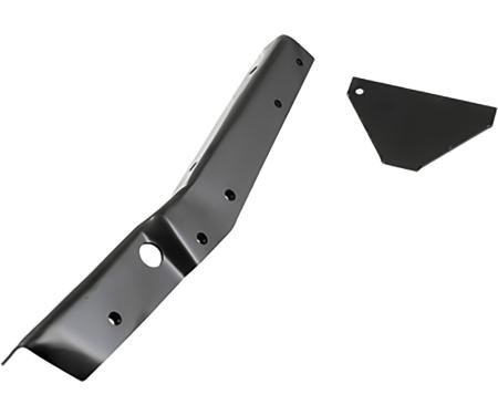 OER 1966-77 Ford Bronco, Hardtop Quarter Window Side Panel Stake and Brace, LH TR27944B