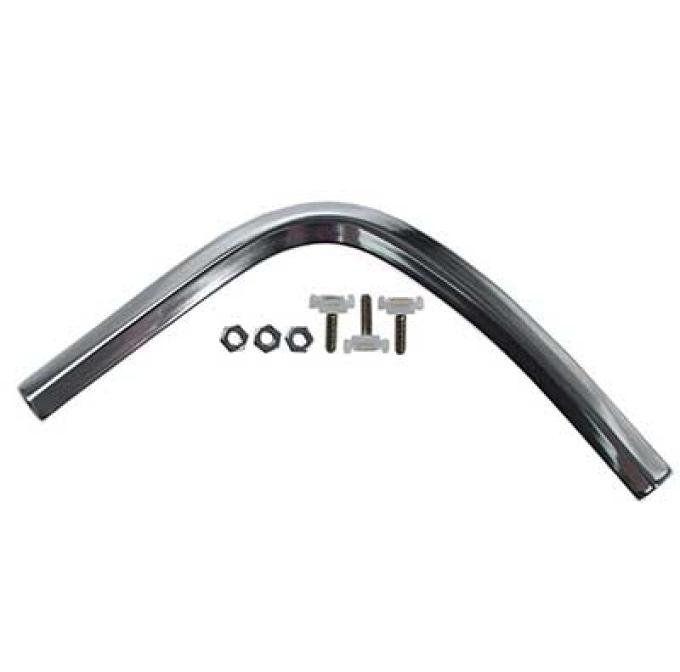 OER 1967-68 Mustang, Quarter Panel Extension Molding, RH, Fits Coupe or Convertible Models 29078C