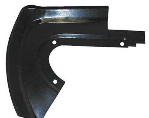 OER 1965-66 Mustang Front Fender Splash Shield LH (front) 16102B