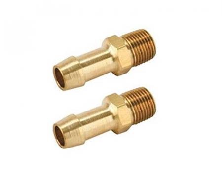 OER 1964-73 Brass Radiator Fitting , for Transmission Cooler Lines , Pair HK705