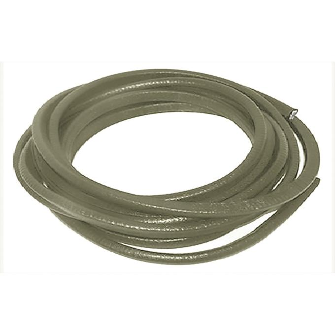 Door Jamb Vinyl Windlace, Fawn - Ivy Gold, Snap On Double Lip Style, 20 Foot Roll