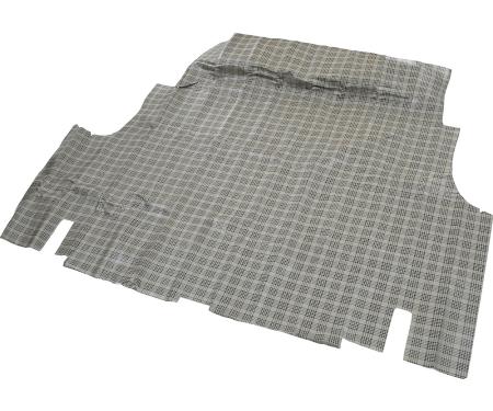 1964-66 Mustang, Trunk Mat, Coupe & Convertible, Plaid Pattern Design