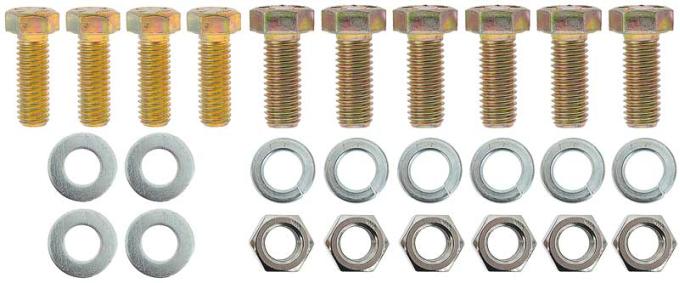 OER 1981-91 Chevy, GMC Truck, Front Bumper Bracket to Frame Hardware, 26 Piece Set 153857