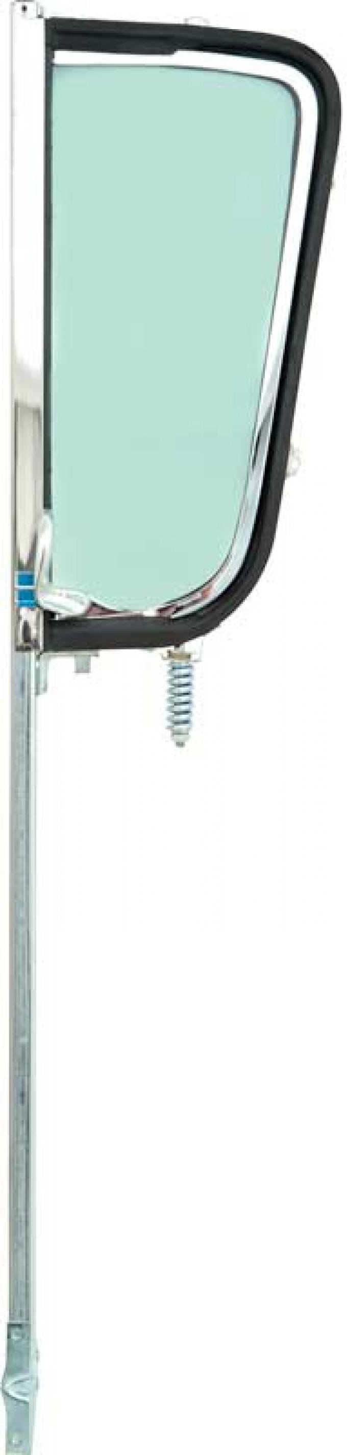 1955-1959 Chevrolet, GMC Truck, Vent Window Assembly, Chrome Frame, Tinted Glass, LH