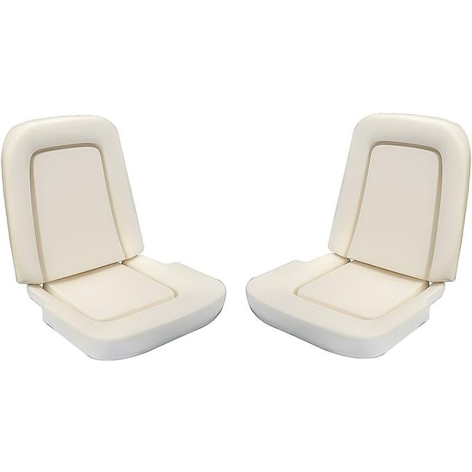 OER 1964-66 Mustang, Standard Interior Bucket Seat Foam, With Molded-In Listing Wires, 2 Bucket Seats *102WPR