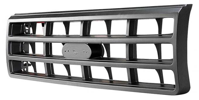 OER 1987-88 Ford F-150, F-250, F-350, Bronco, Grill Assembly, Without Emblem, Black TR8200S