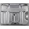 OER 1980-84 Ford F-100, F-150, F-250, F-350, Fuel Tank, Rear, Aft Mount, Zinc Coating, 19 Gallons TR9002L