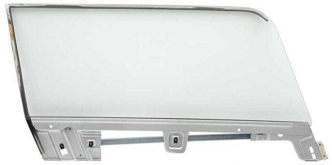 OER 1964-66 Mustang Door Glass Assembly Convertible Clear - RH 21410CRCK