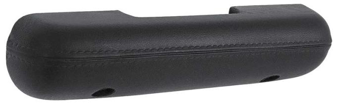 OER 1967 Ford Mustang, Armrest Pad, Standard Interior, Black 24140701