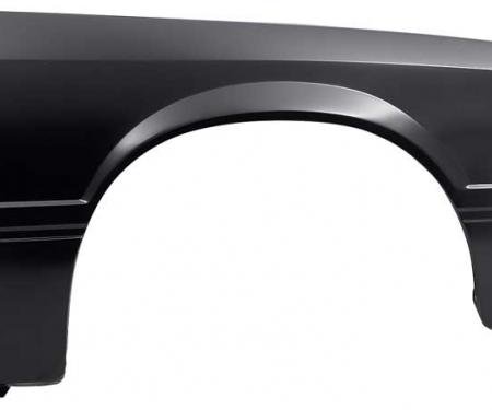 OER 1979-90 Mustang Reproduction Front Fender Without Molding Holes - RH (except SVO) 84L301