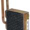 1966-77 Ford, Heater Core, Copper/Brass, 6" Height