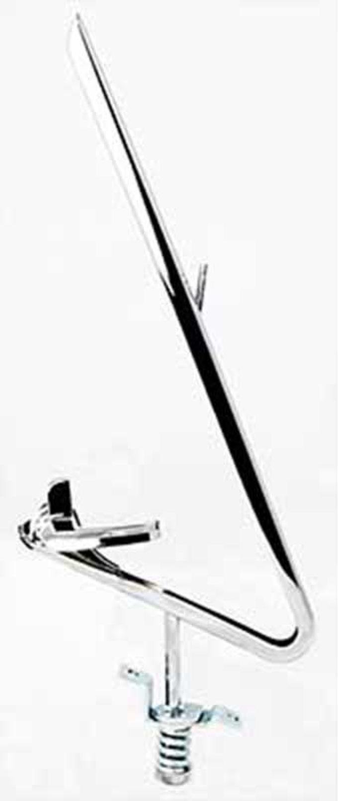 1964-66 Mustang, Vent Window Glass Frame, with Handle, LH Drivers side