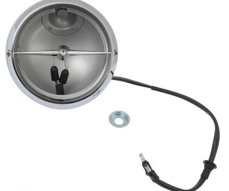 OER 1965-67 GT Mustang Fog Lamp Assembly, (Without Bulb) GT4