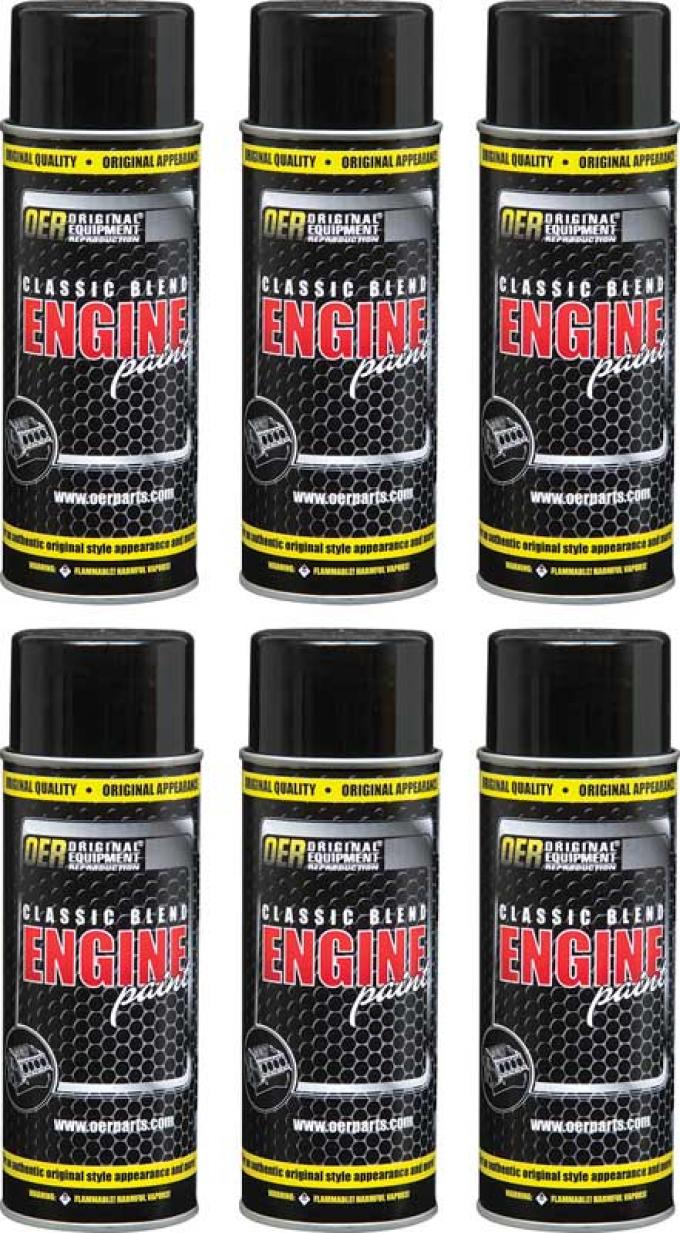 OER GM Spectra Red Classic Blend Engine Paint - 16 Oz Can K89150