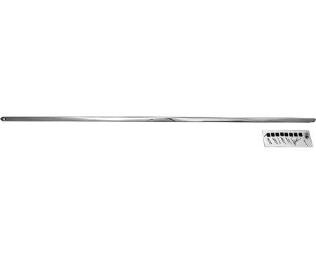 OER 1969 Mustang, Rocker Panel Molding, with Hardware, Driver Side 10176ER