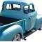 1947-55 (1st Series) GM Truck, Back Window Glass, Smoke Gray