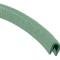 OER Door Jamb Vinyl Windlace, Light Green , Snap On Double Lip Style , 20 Foot Roll T5GREEN
