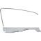 OER 1965-66 Mustang Fastback, Door Window Frame Set, LH Driver Side 21459N
