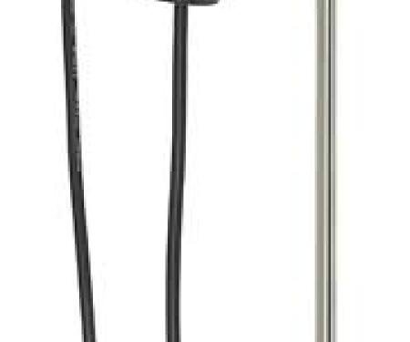 OER 1964-68 Mustang Radio Antenna with Round Base and Telescoping Mast 18813A