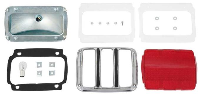 1964-66 Ford Mustang, Tail Light Assembly, Each