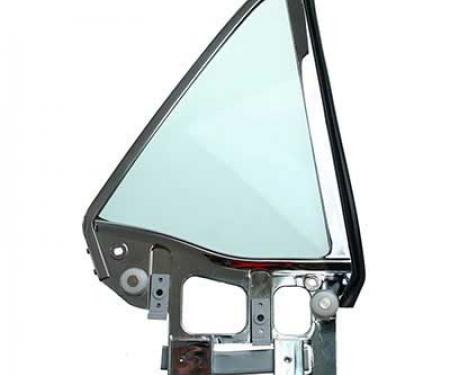 OER 1964-66 Mustang Quarter Window Assembly Coupe with Tinted Glass - LH 29959F