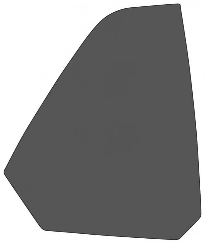 OER 1969 Mustang/Cougar Hardtop/Convertible Smoked Quarter Window Glass - RH 29710ERS