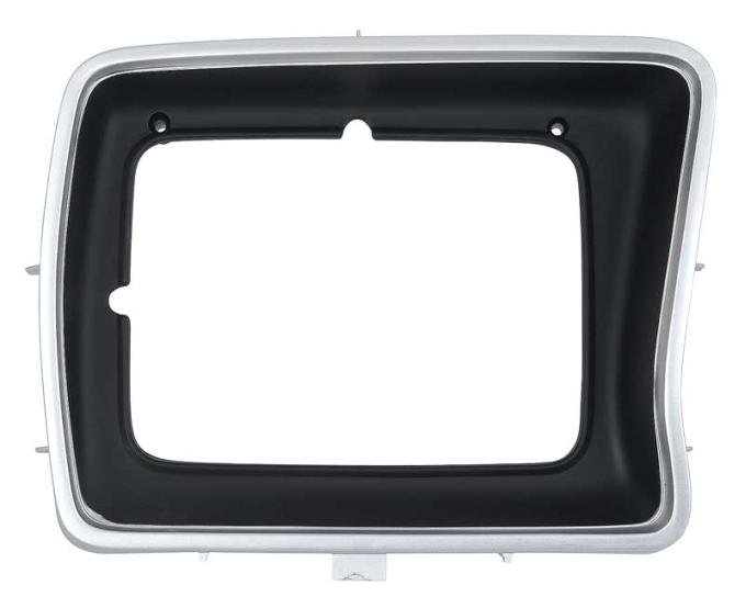 OER 1978-79 Ford F-Series Truck / Bronco, Headlamp Bezel, F-150/F-250/F-350, Rectangular, Argent Silver With Dark Accent Paint, RH TR13064ER