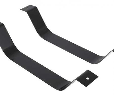 OER 1980-96 Ford Bronco, Rear Mount Gas Tank Lower Mounting Straps, Pair TR9057G