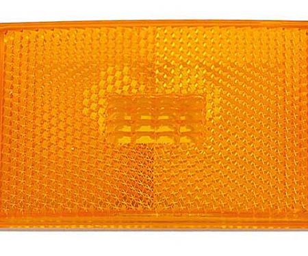 1970-77 Ford Bronco, 1970-72 Pickup, Econoline, Side Marker Lamp, Front, Amber, RH or LH, Each