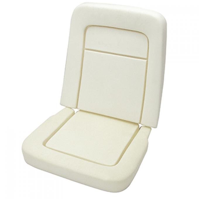 OER 1968-69 Mustang Standard/Deluxe Seat Foam Set (6-Pieces Total) - 2 Bucket Seats (LH and RH) *105PR