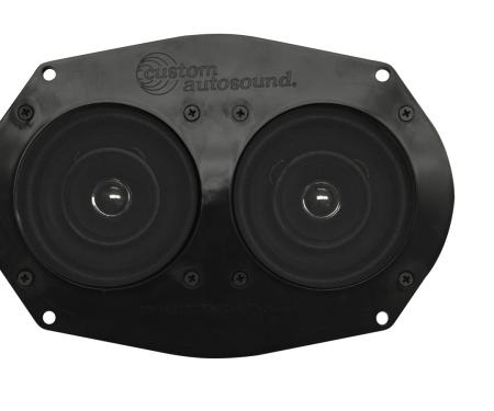 Custom Autosound 1955-1957 Ford Thunderbird Dual Speakers