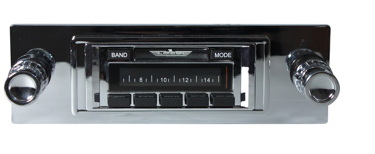 Custom Autosound 据置型スピーカー　USA Custom Autosound 1955-1957 Ford Thunderbird USA-630 Radio | Blue