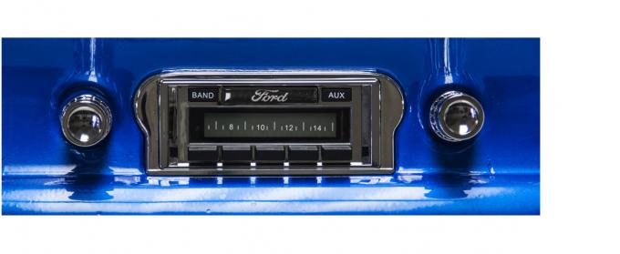 Custom Autosound 1963 Ford Falcon Convertible USA-230 Radio