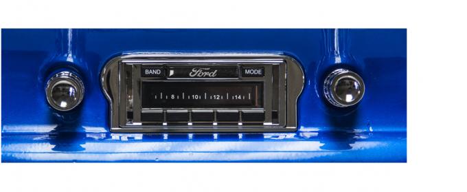 Custom Autosound 1963 Ford Falcon Convertible USA-630 Radio