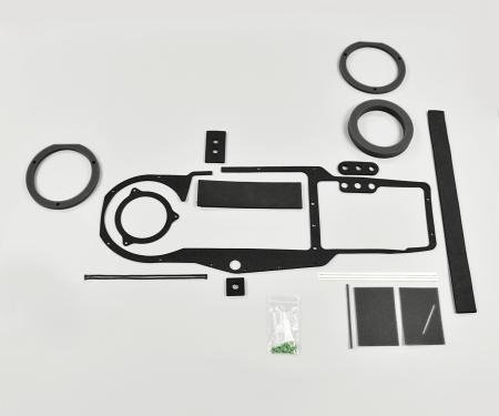 Detroit Muscle Technologies Ford 66-71 Fairlane Torino Ranchero AC Heater Box Restoration Rebuild Seal Gasket Kit FORD-TOR6670HB10