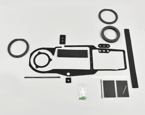 Detroit Muscle Technologies Ford 66-71 Fairlane Torino Ranchero AC Heater Box Restoration Rebuild Seal Gasket Kit FORD-TOR6670HB10