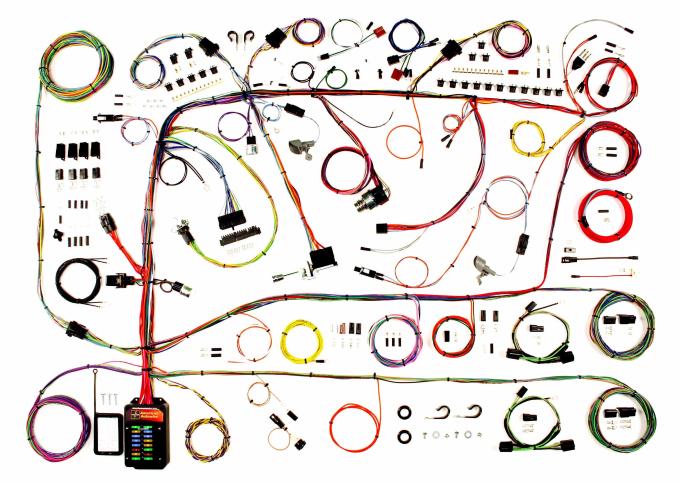 American Autowire Classic Update Kit - 1960-64 Ford Galaxie & 1961-64 Mercury Fullsize 510591