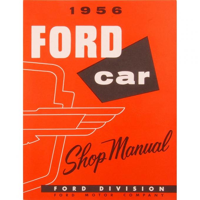 Dennis Carpenter Book - Shop Manual - 1956 Ford Car   CA-5600