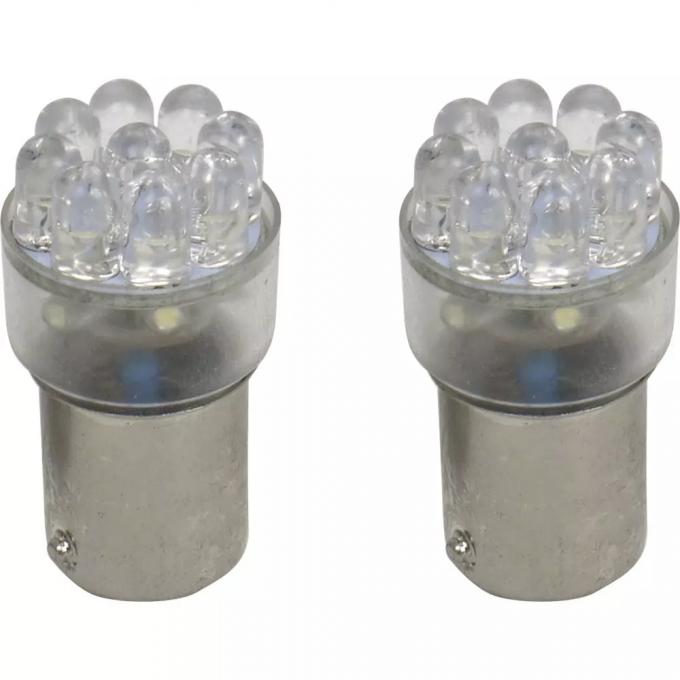 Light Bulbs, 1157, (15) Miniature LEDs Hyper White