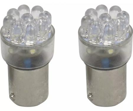 Light Bulbs, 1157, (15) Miniature LEDs Hyper White