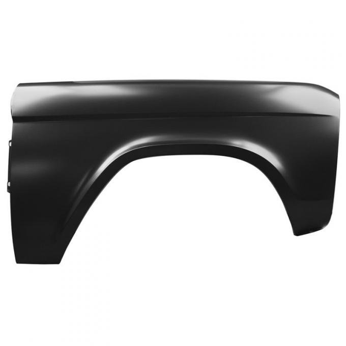 Dennis Carpenter Front Fender - RH - Assembled - 1966-77 Ford Bronco D7TZ-16005-A