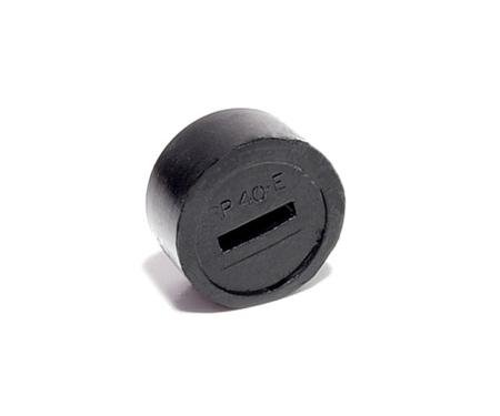 Metro Moulded Parts 1940 Mercury / Ford Door Check Rubber Cushion. 1-1/16" O.d., 1/2" Slot. Each RP 40-E