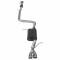 Flowmaster 2014-2019 Ford Fiesta American Thunder Cat-Back Exhaust System 817784