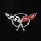 Corvette Floor Mats, 2 Piece Lloyd® Velourtex™, with C5 Logo, 1997-2004
