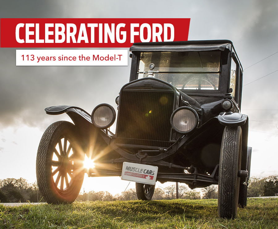 Celebrating Ford - 113 years since the Model T!